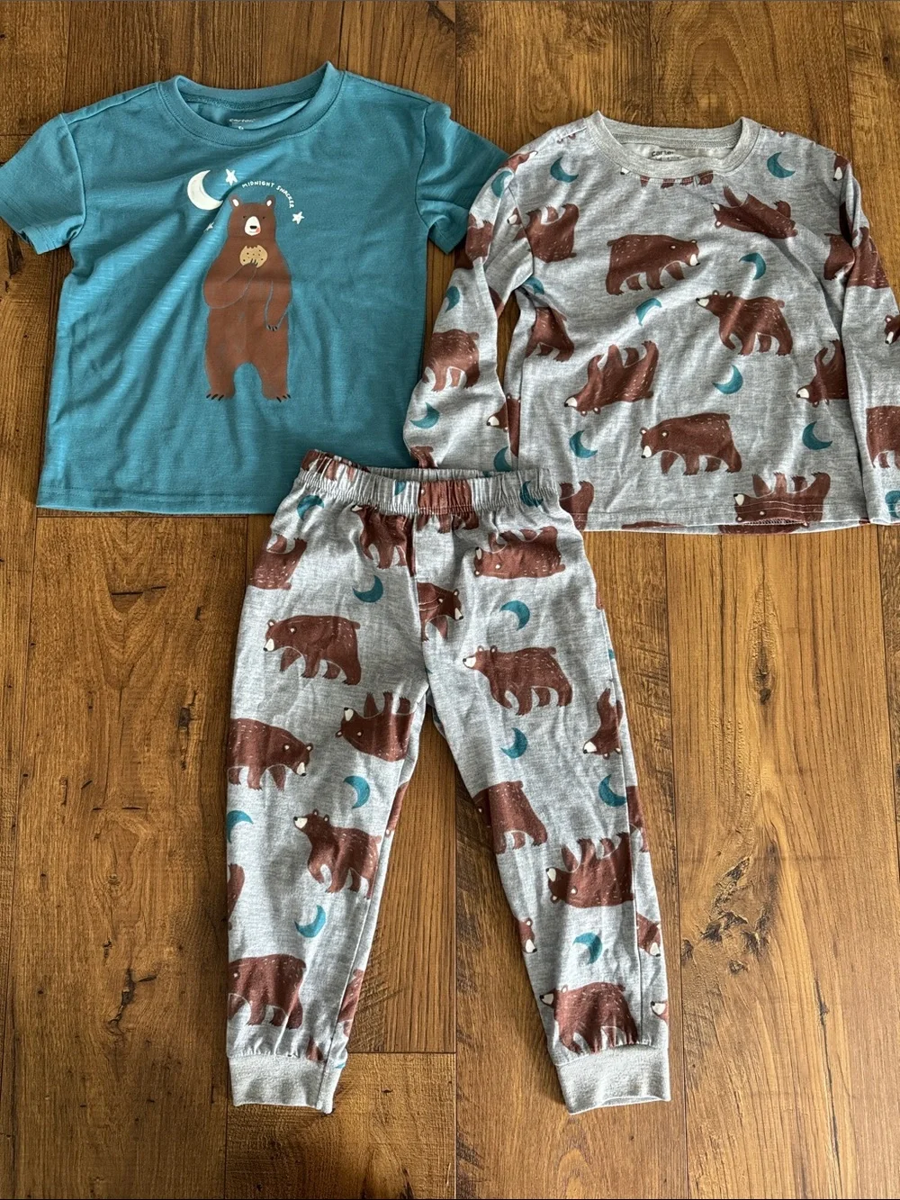 Bundle of boys 5T pajamas, Carter’s, Old Navy